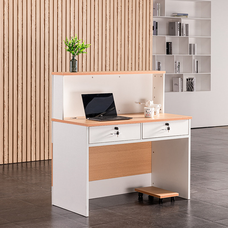 New mobile phone repair desk workbench Business Intake wooden computer desk mobile phone store cashier's counter repair counter