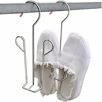 Sunsher rack stainless steel dormitory Sun shoes artifact drying shoes multifunctional window sill outdoor balcony adhesive hook window clothes shelf
