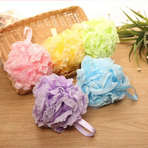 2 large adult bath bath ball Bath flower bubble ball rub back bath towel foam wash childrens bath ball