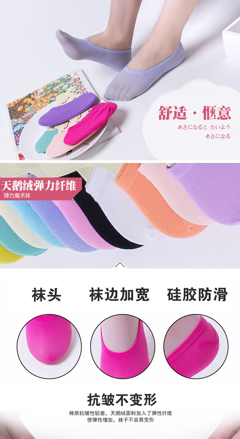 Chaussettes - collants Modèle Candy chaussettes invisibles - Ref 756993 Image 7