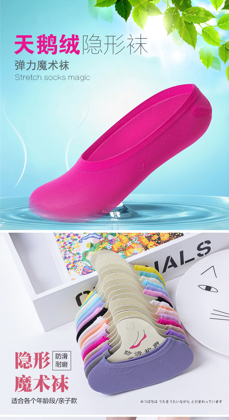 Chaussettes - collants Modèle Candy chaussettes invisibles - Ref 756993 Image 6
