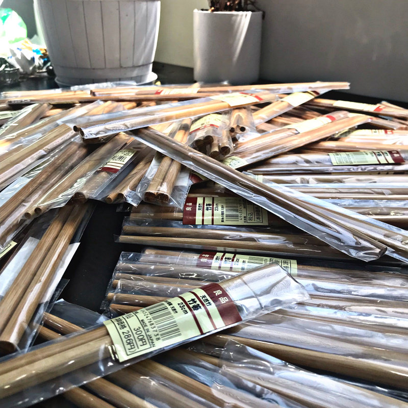 True bamboo love life has to take a few pairs home with home kitchen natural bamboo chopsticks