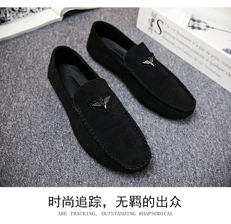 Mùa hè giày vải Bắc Kinh nam giày vải thông thường giày đế mềm đế mềm phiên bản Hàn Quốc của giày thủy triều hoang dã một đôi giày lười - Plimsolls giày thể thao nam đẹp