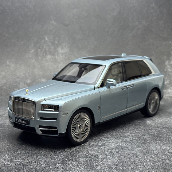 Oem Leather Case Version Rolls-Royce Cullinan 1/18 Pisces Alloy Fully Open Limited Edition Collectible Car Model