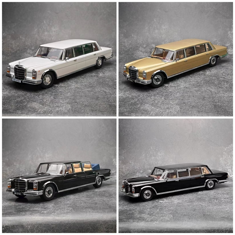 Special Offer Kk 1:18 Extended Mercedes-Benz Pullman 600 W100 Pullman Collectible Alloy Car Model