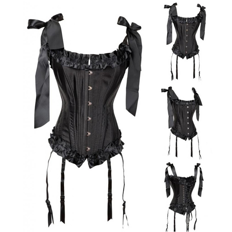 Hot Sell Fashion Sexy Emulated Tow Waist Heath Gothic Palace Shapewear and European and American Closeout Bouquet