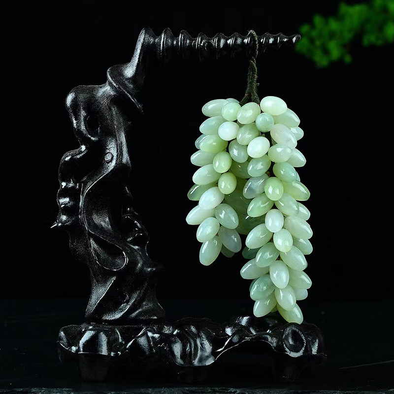 Xiu Iwai Yudoko Yudoko Swaying Pieces Home Decoration Furnishing Natural Chite Craftsmanship Gift Pendulum Decoration Gifts Collection Jade Certificate