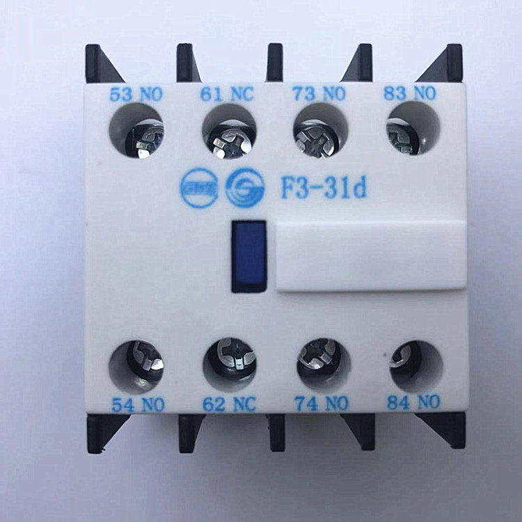 Spot F3 Tianshui 213 relay contactor auxiliary contact F3-31d three normally open one normally closed