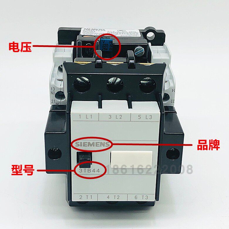 Siemens AC Contactor 3TB44 22-0X 3TB4422-0XM0 32A 220V now
