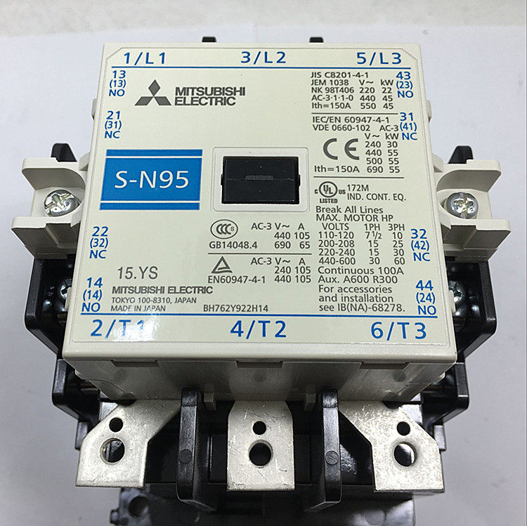 AC contactor S-N95 380V 220V 110V elevator contactor 150A new spot