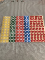 The power equipment color code A B C NPC is made of imported P V C material without warping or blistering and is firmly adhered.