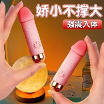 Mini-trunk Portable Charging Vibration Massage Rod Female Special Vibrator Student Mute Surface Egg Jumping