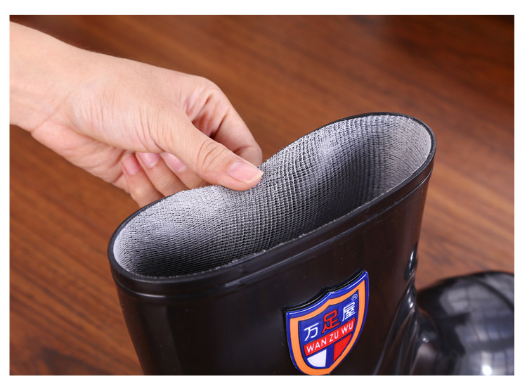 Giày nam mùa đông nước mưa giày nam chống trượt ống ngắn không thấm nước trong giày đế thấp giày cao su ủng ủng mưa giày tây chống nước