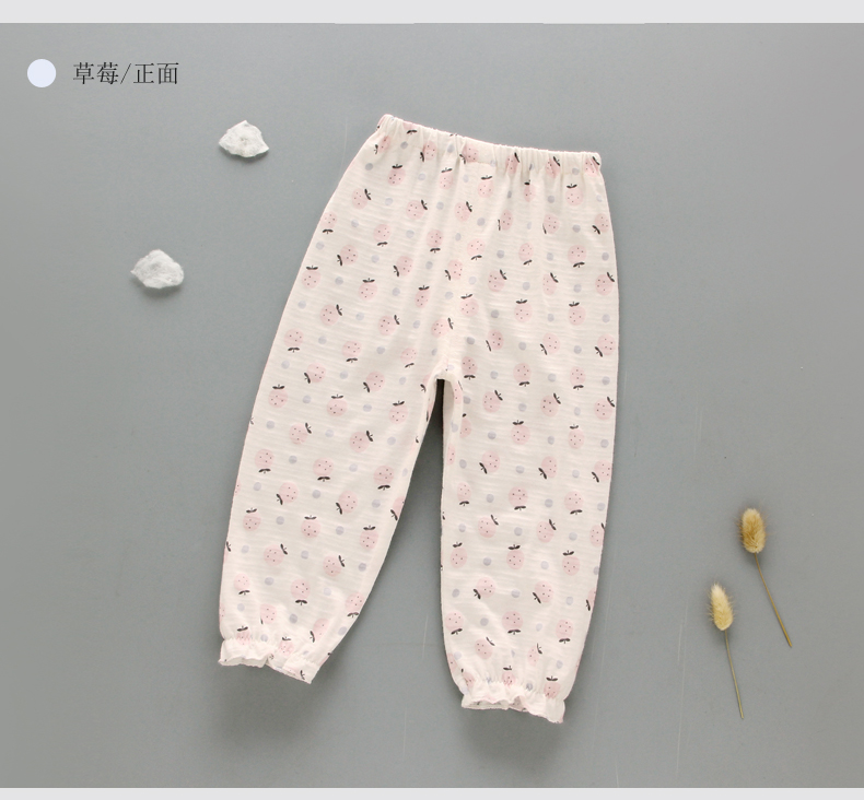 Quần bé sơ sinh quần mỏng bé muỗi mùa hè thoáng khí trẻ em trai gái mùa xuân quần cotton - Quần quần giả váy bé gái