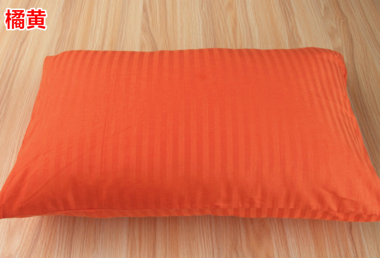 Vỏ gối bằng vải cotton nguyên chất màu vỏ gối đầy đủ cotton satin đơn vỏ gối 48x74 loại phong bì - Gối trường hợp gối chống trào ngược cho bé