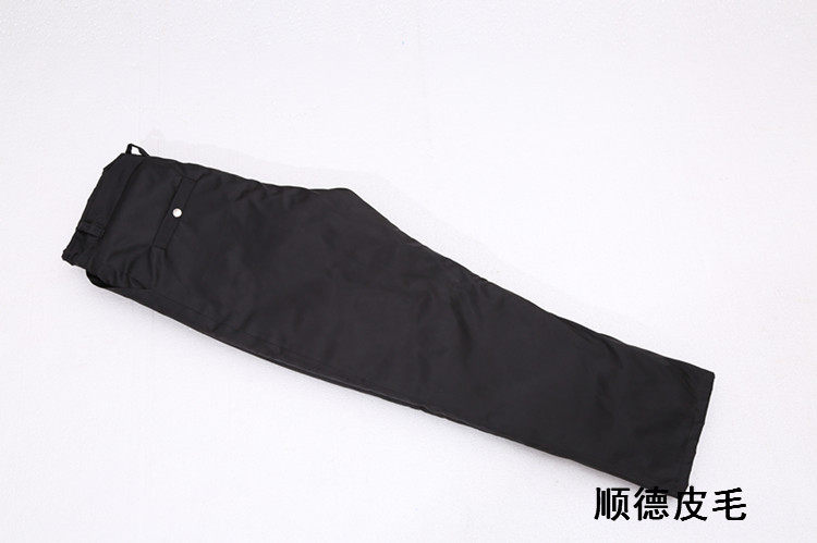 Pantalon cuir homme droit pour hiver - Ref 1482465 Image 20