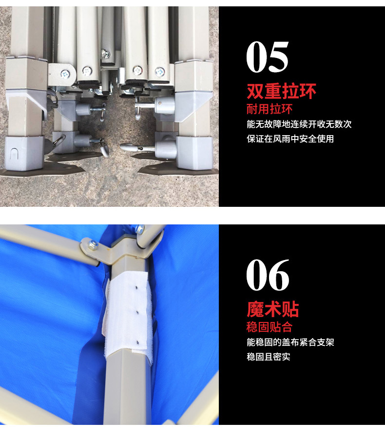 Khung tự động ngoài trời gấp bãi đậu xe ô dù kính thiên văn bốn chân - Lều / mái hiên / phụ kiện lều Thảm bạt lót đáy lều cắm trại