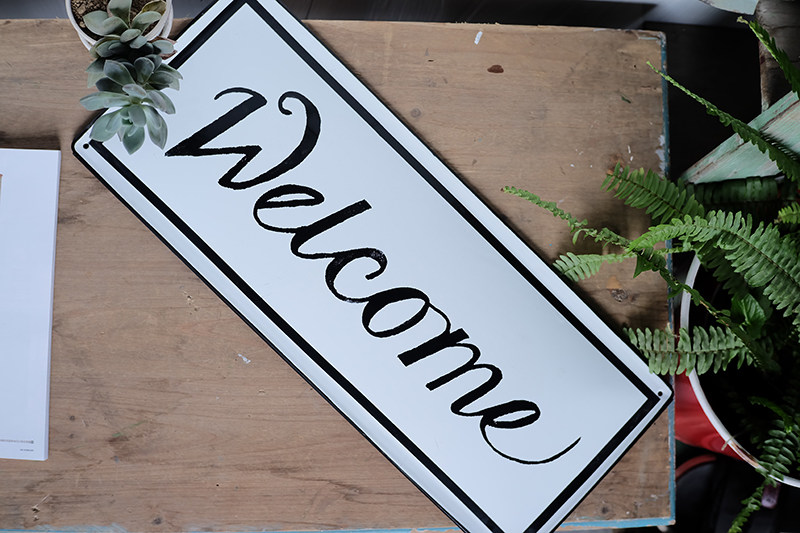 Meow Xiaojiang foreign trade lone product-European American pastoral style farm illustration pattern enamel porcelain enamel decoration listing