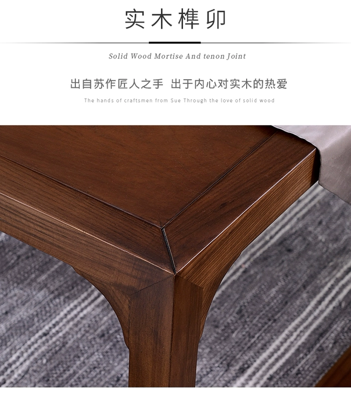 gỗ Trung Quốc sofa ghế ba chữ số kết hợp mới của Zen tối giản phòng mô hình đồ nội thất phòng khách cổ custom-ready - Ghế sô pha ghế sofa giá rẻ