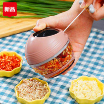 Kitchen Supplies Multi-functional Vegetable Cutter Mashed Garlic Clay Deity for Home Meat Grinder Manually Wringing Chopped Meat fillings