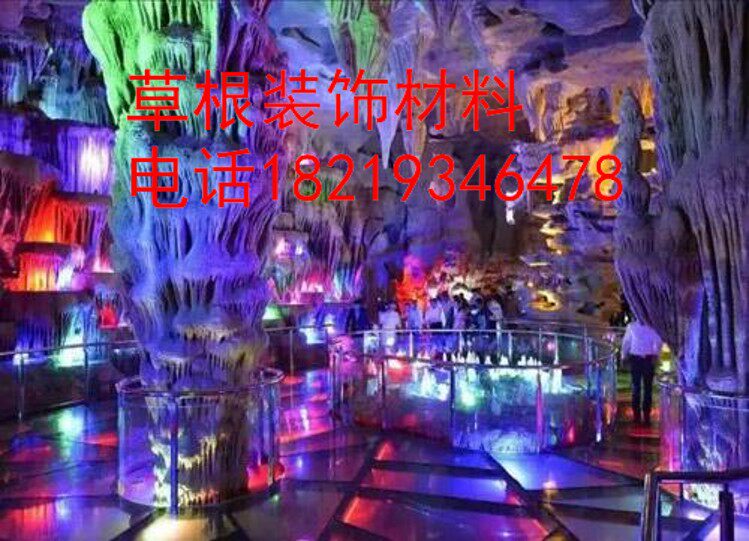 Garden home specializing in the production, design and construction of large indoor cement rockery artificial cave garden landscape decoration