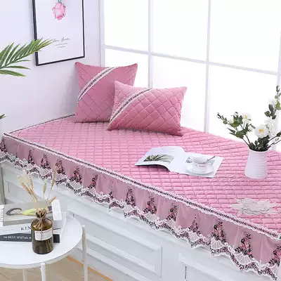 Custom-made bay window mat Window sill mat Modern simple European style small luxury balcony mat Bay window mat Tatami machine washable