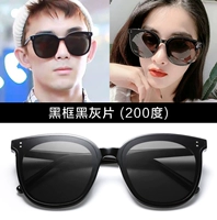 Черная рама Черные и серые таблетки 200 градусов [Spot Fast Hair]