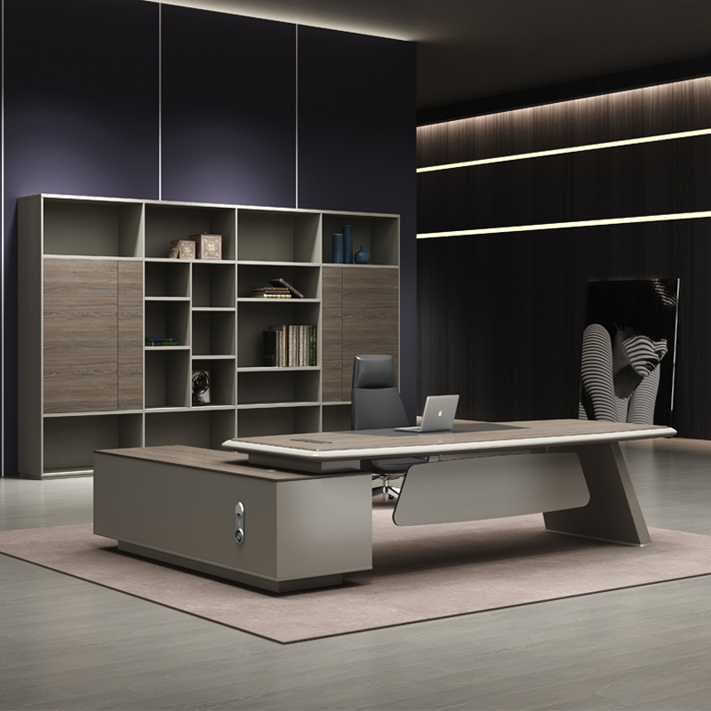 Chengdu Desk Boss Desk and Chair Combination Ceo Manager Desk Simple Modern Executive Desk Office Furniture Chengdu Desk Boss Desk and Chair Combination Ceo Manager Desk Simple Modern Executive Desk Office Furniture