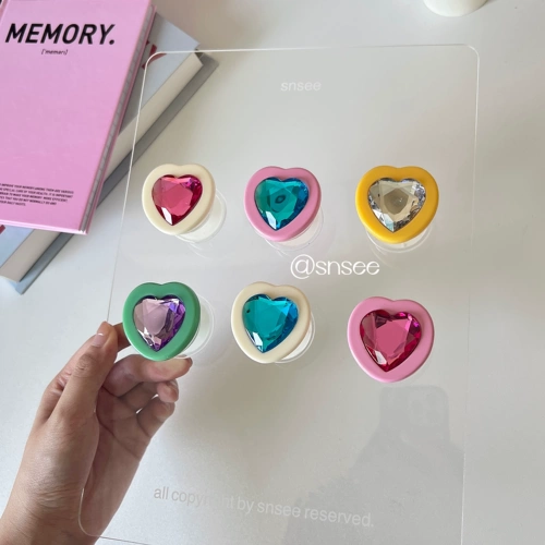 Snsee ｜ Vitality Love Gem Magneticing страдание милая девушка кантон кантон ветеральная корзина Книга Книга Закрепление пасты