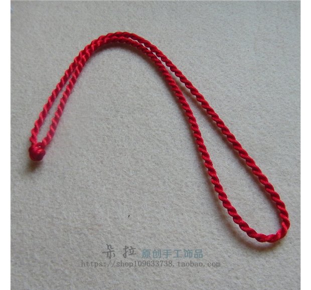 Vòng tay đỏ dây đeo vòng chân với dây thừng dây đỏ đơn giản - Vòng chân lắc chân nữ 10k