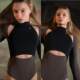 In Stock Just a Jac Ballet Dance Unitard Long-Sleeve Practice Clothes Space Racer