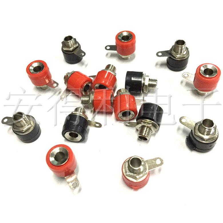 Promotion New type 4MM Banana Socket Stud Wiring Jack Banana Plug Test Hole Wiring Hole