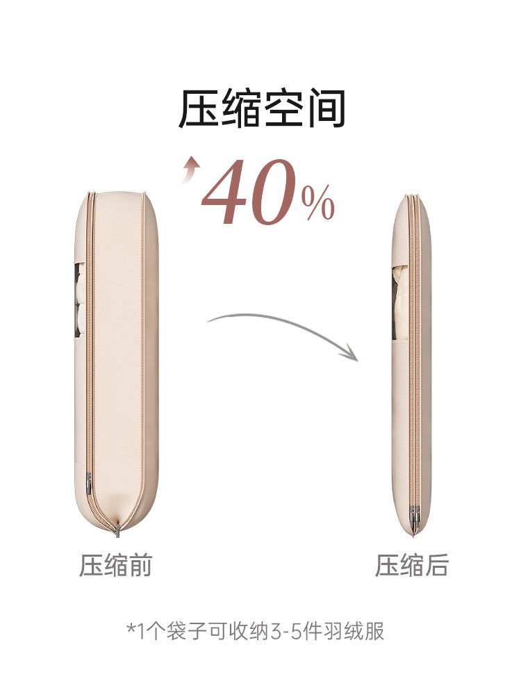 Hanging Storage Bag, Thickened Long Version, Special Compression Hanging Bag for down Jackets and Coats, Household Dustproof Organizing Bag, Magic Tool