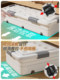 Under-bed storage box household finishing box drawer type autumn and winter clothes quilt storage box under-bed clothing artifact