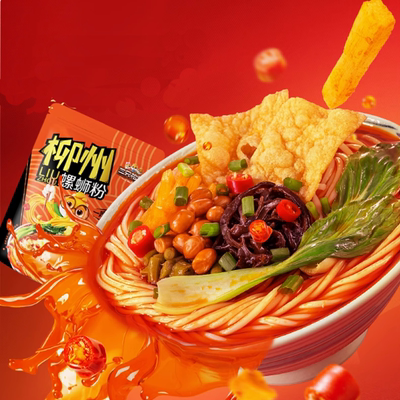 三只松鼠螺蛳粉330g加辣加臭