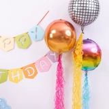 Радужный воздушный шар, детский декор для вечеринки, подарок на день рождения