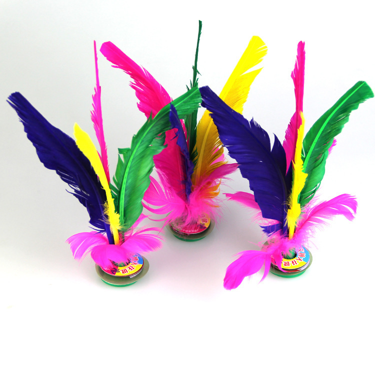 Chicken feather competition special shuttlecock resistant to kick beef tendon bottom chicken feather spline fitness shuttlecock shuttlecock ball