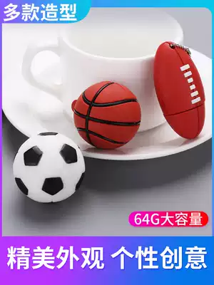 High-speed pen drive 64g mini ball disk Cute animation men and women creative USB pen drive 64g personalized student genuine car USB pen drive Mobile phone computer dual-use mobile large-capacity mini gift