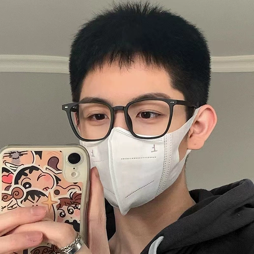 Ретро квадратные очки подходит для мужчин и женщин, по фигуре, в корейском стиле