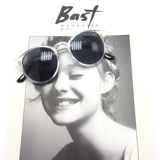 Star Internet Red Rame Rame Ruge Women's Super Black Meic Mirror Corean Retro маленькое лицо круглое лицо куркумы солнцезащитные очки