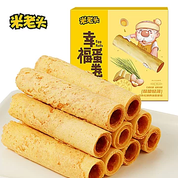 拍两件米老头青稞鸡蛋卷黄油味324g*2盒