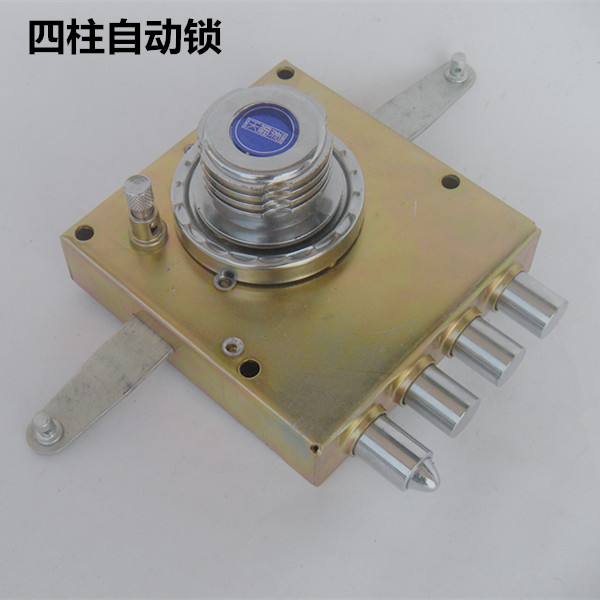 Old-fashioned four-post automatic lock Old anti-theft door automatic lock Hook automatic lock lock Old Panpan door automatic lock