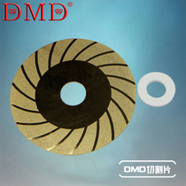 Factory direct DMD diameter 100 20MM Diamond titanium plated cutting sheet glass Jade grinding sheet