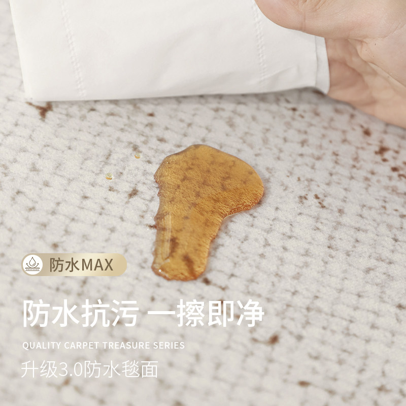 侘寂地毯客厅2025新款免洗可擦沙发地垫是否适合你的轻奢生活？