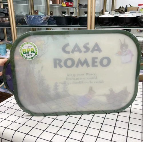 Импортная антибактериальная очень большая прямоугольная разделочная доска, в корейском стиле