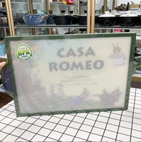 Квадратный, очень большой, 52×36×1.7см