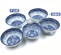 South Korea imported Korean ginseng porcelain Chinese style blue and white porcelain orchid rice bowl noodles bowl many optional