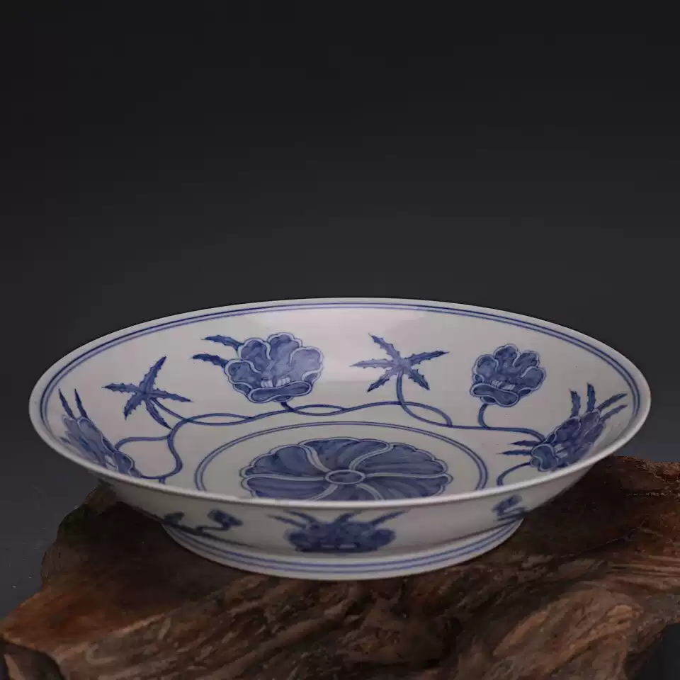 宋代汝窑开片天青釉支钉三足水洗仿古做旧瓷器古玩古董收藏摆件品