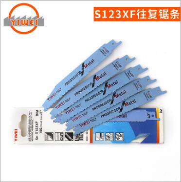 Yiwei horse knife saw blade 150mm pitch 1 8 3 2 horse knife saw blade reciprocating saw blade S123XF metal cutting