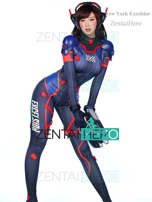 Real shot game OW D Va New York Excelsior New York Team Hero Tight Fit